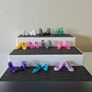 Misc Barbie Shoes Set of 10